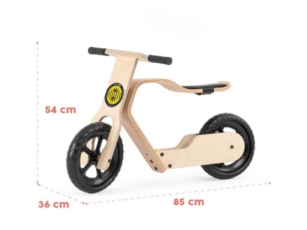 Drevené balančné kolo RideMe