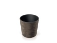Plastový kvetináč Furu Round Low ECO Wood