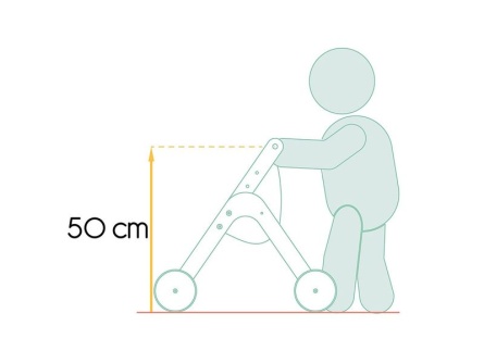 Drevený nákupný vozík a chodítko Trio Shopper