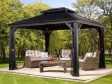 Záhradný altánok – Messina 1012 (antracit)