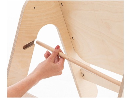 Drevený stolík na maľovanie Fox