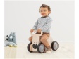 Drevené auto a chodítko Bear dieťa