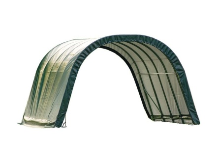 ShelterLogic Run-In-Shed 3,7 × 6,1 m zelený