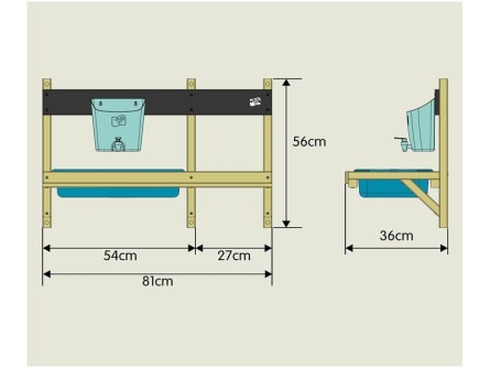 Drevená kuchynka Pug Deluxe