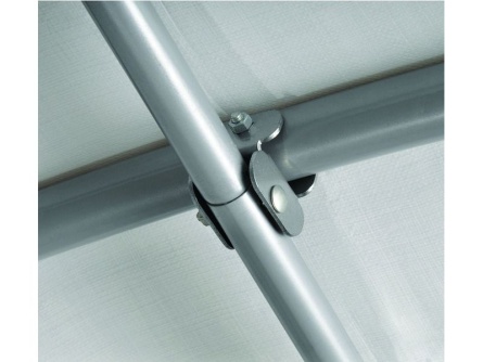 ShelterLogic 2,4 × 2,4 m sivý