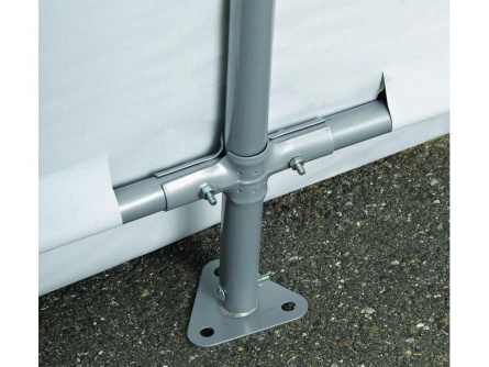 ShelterLogic 2,4 × 2,4 m sivý