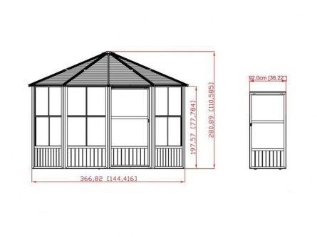 Charleston 1212 (antracit)