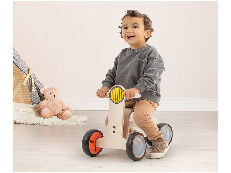 MamaToyz MamaToyz – Drevené auto a chodítko Ambulancia