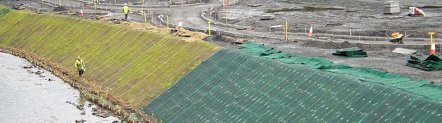 Protierózna ochrana pre mierne a strmé svahy