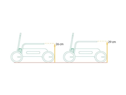 Drevené auto a chodítko Ambulancia