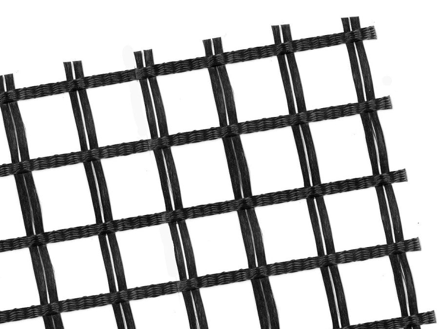 Ohybná tkaná geomreža – Miragrid GX 55/55 - pevnosť 55/55 kN/m - 5,2×100 m [520 m²]