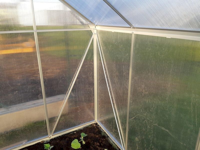 Náhradné presklenie pre skleník Vitavia Uranus 8300 PC 6 mm