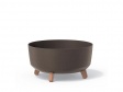 Plastový kvetináč Gracia Low ECO Wood