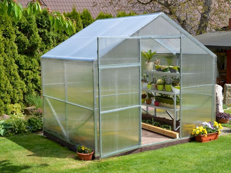 Skleník z polykarbonátu LanitPlast DOMIK 2,6×2 m (PC 4 mm)