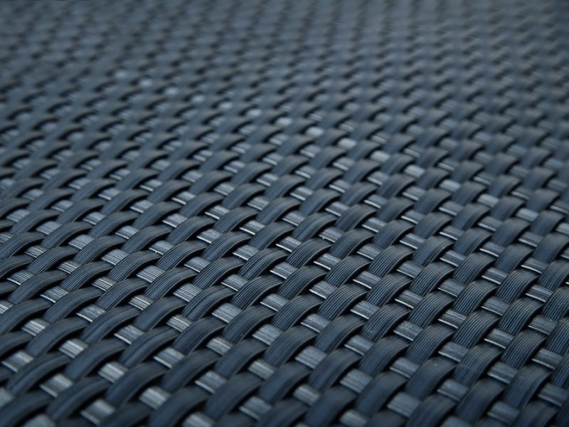 Obojstranná ratanová clona – Polyrattan mat RD sivá 1×3 m [3 m²]