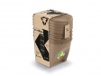Sada 3 košov na odpadky Sortibox ECO Wood