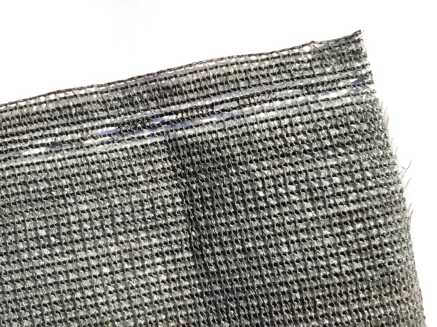 Tieniaca sieť – Shadenet - tienenie 95%, 150 g/m², sivá 1,5×10 m [15 m²]