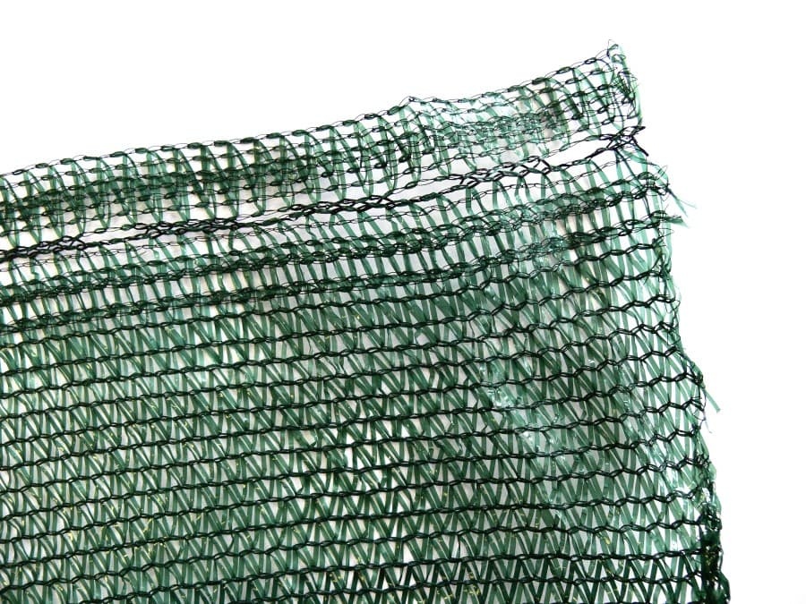 Tieniaca sieť – Shadenet - tienenie 55%, 60 g/m², zelená 2×25 m [50 m²]