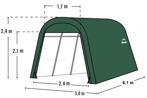 ShelterLogic 3×6,1 m