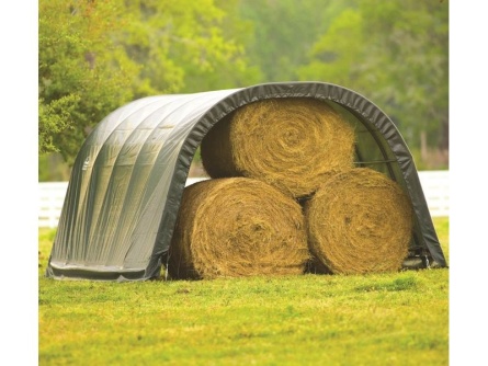 ShelterLogic Run-In-Shed 3,7 × 6,1 m zelený