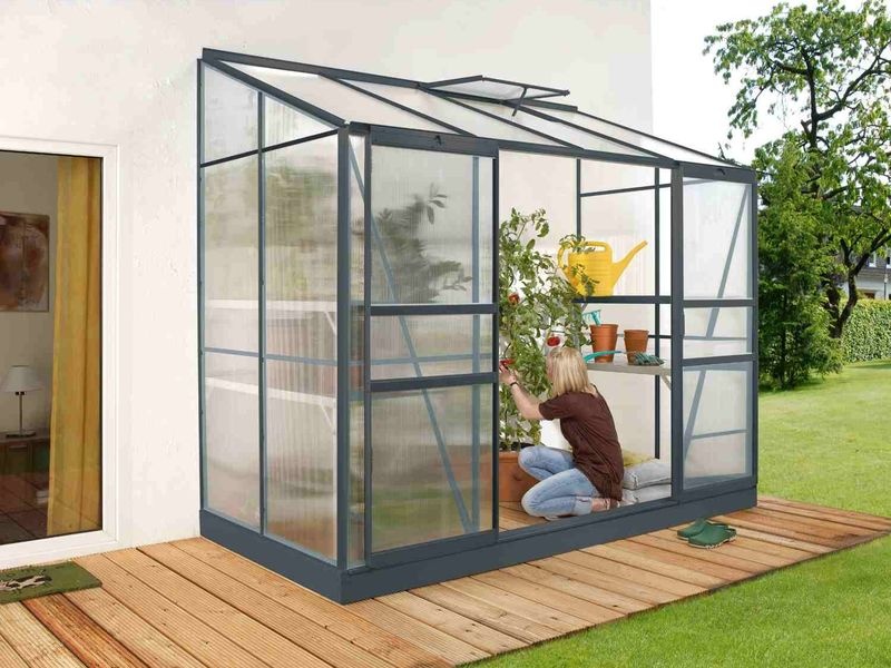 Skleník na stenu – VITAVIA IDA 3300, PC 6 mm