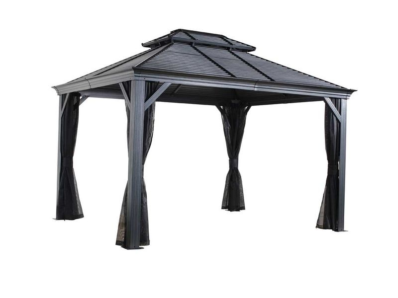 Záhradný altánok – Mykonos 1014 (antracit)