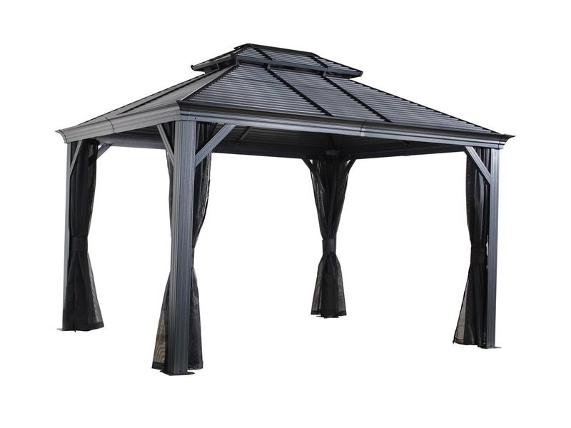 Záhradný altánok – Mykonos 1216 (antracit)